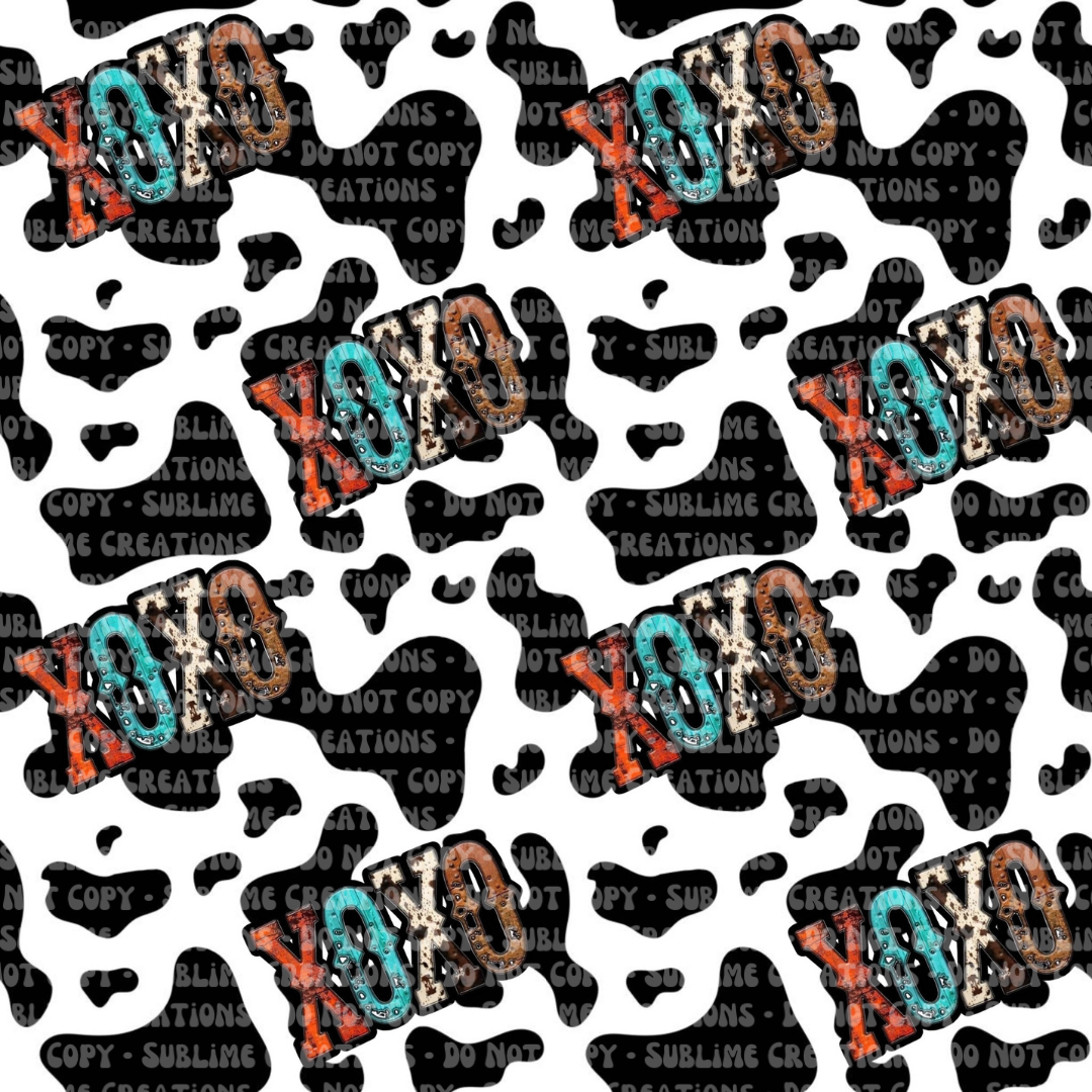cutesy cowhide