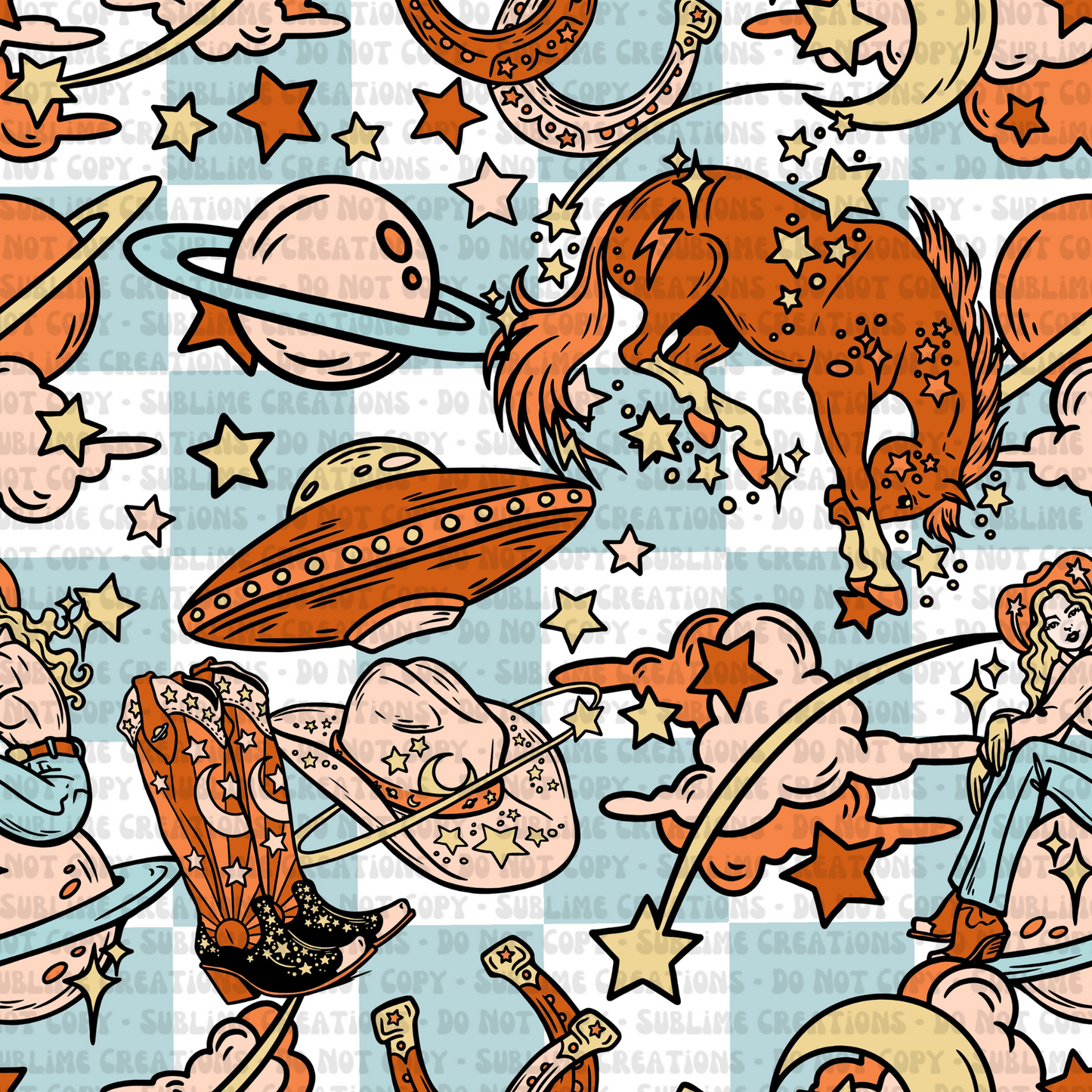 western space cowgirl