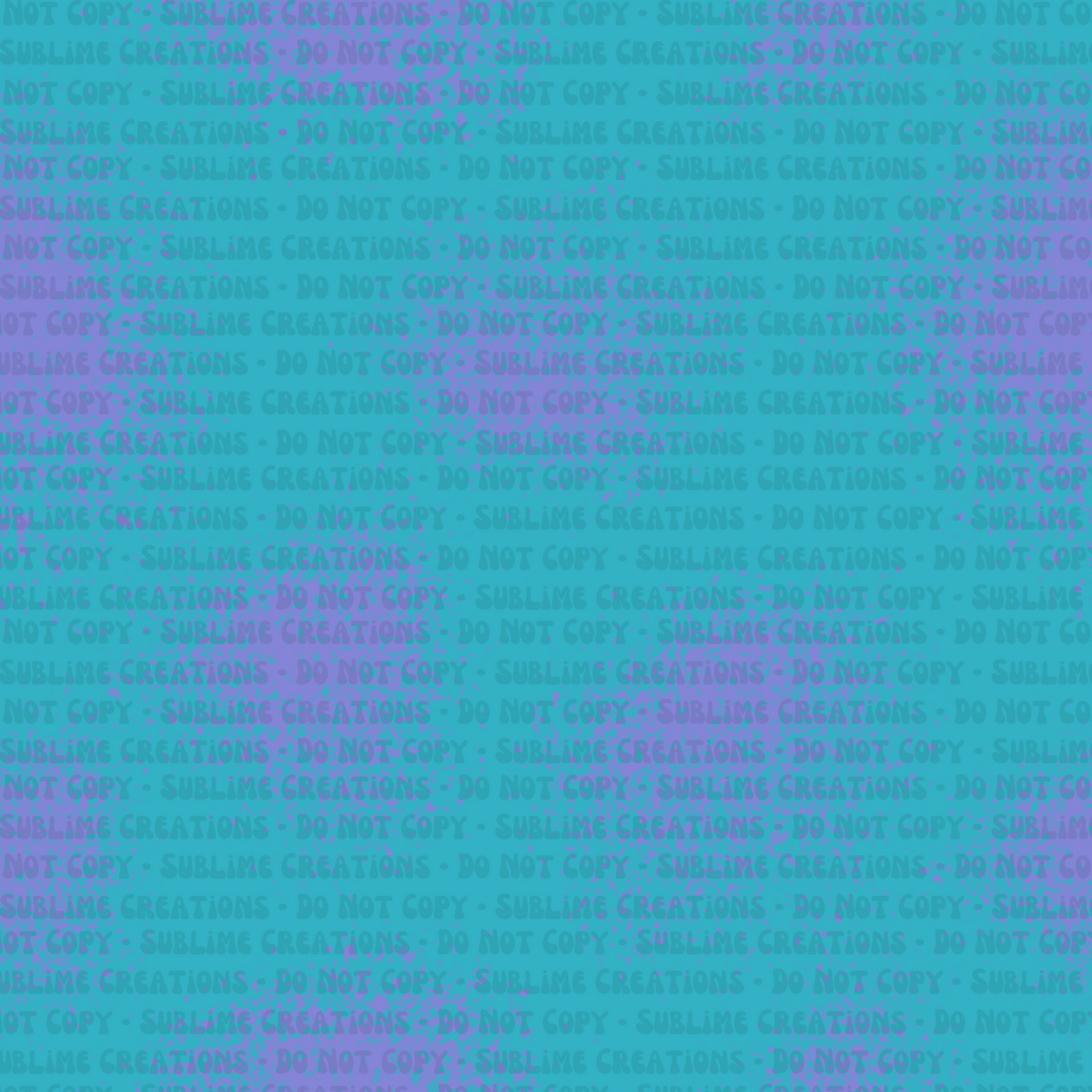 blue with purple spots