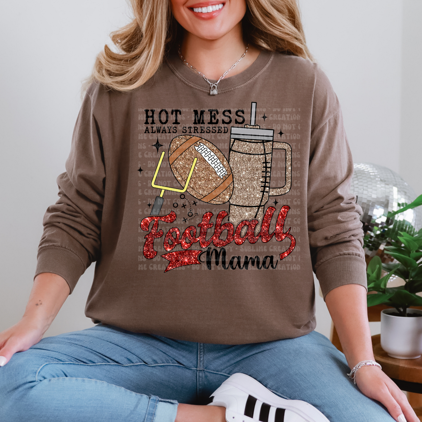 hot mess football mama