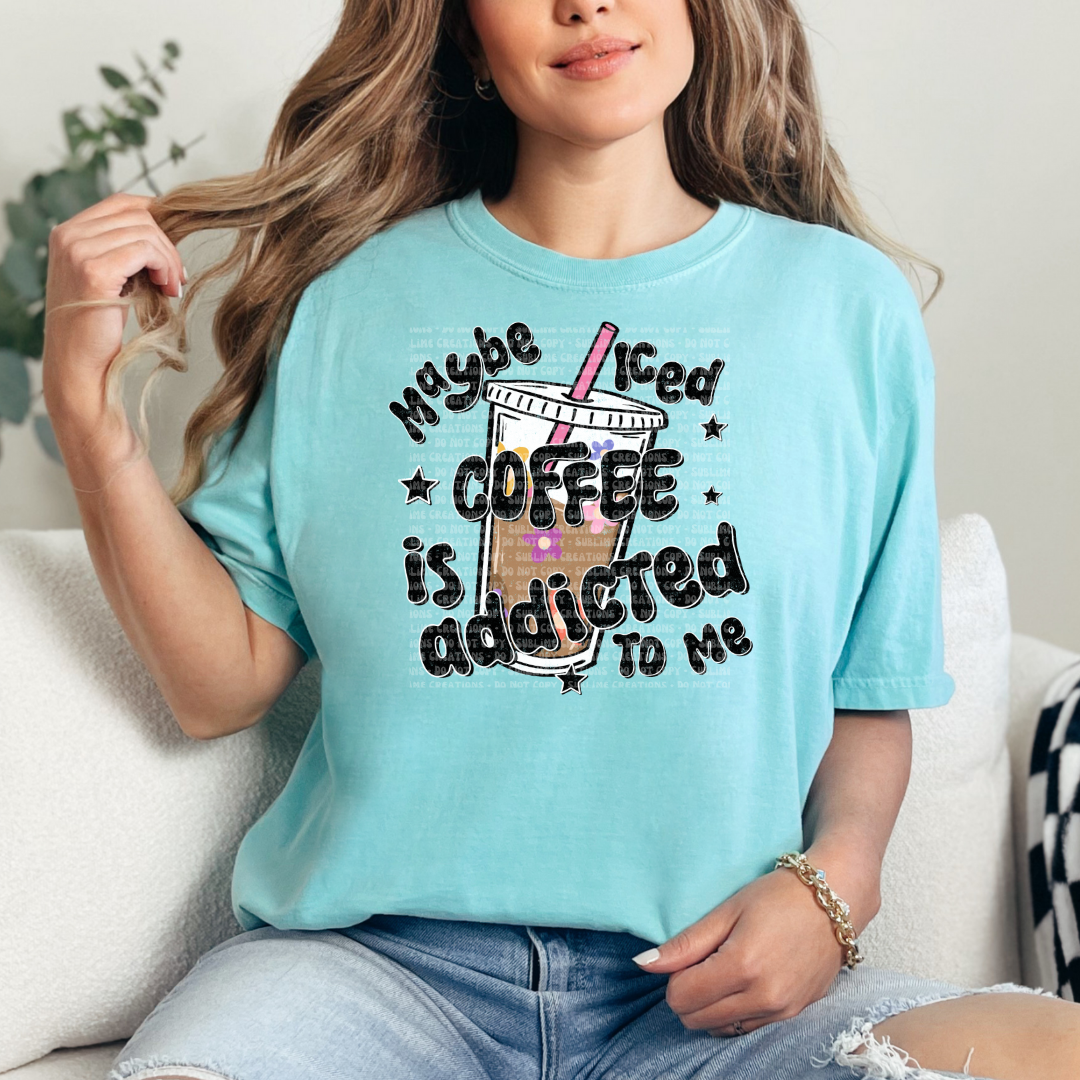 iced coffee addicted to ME