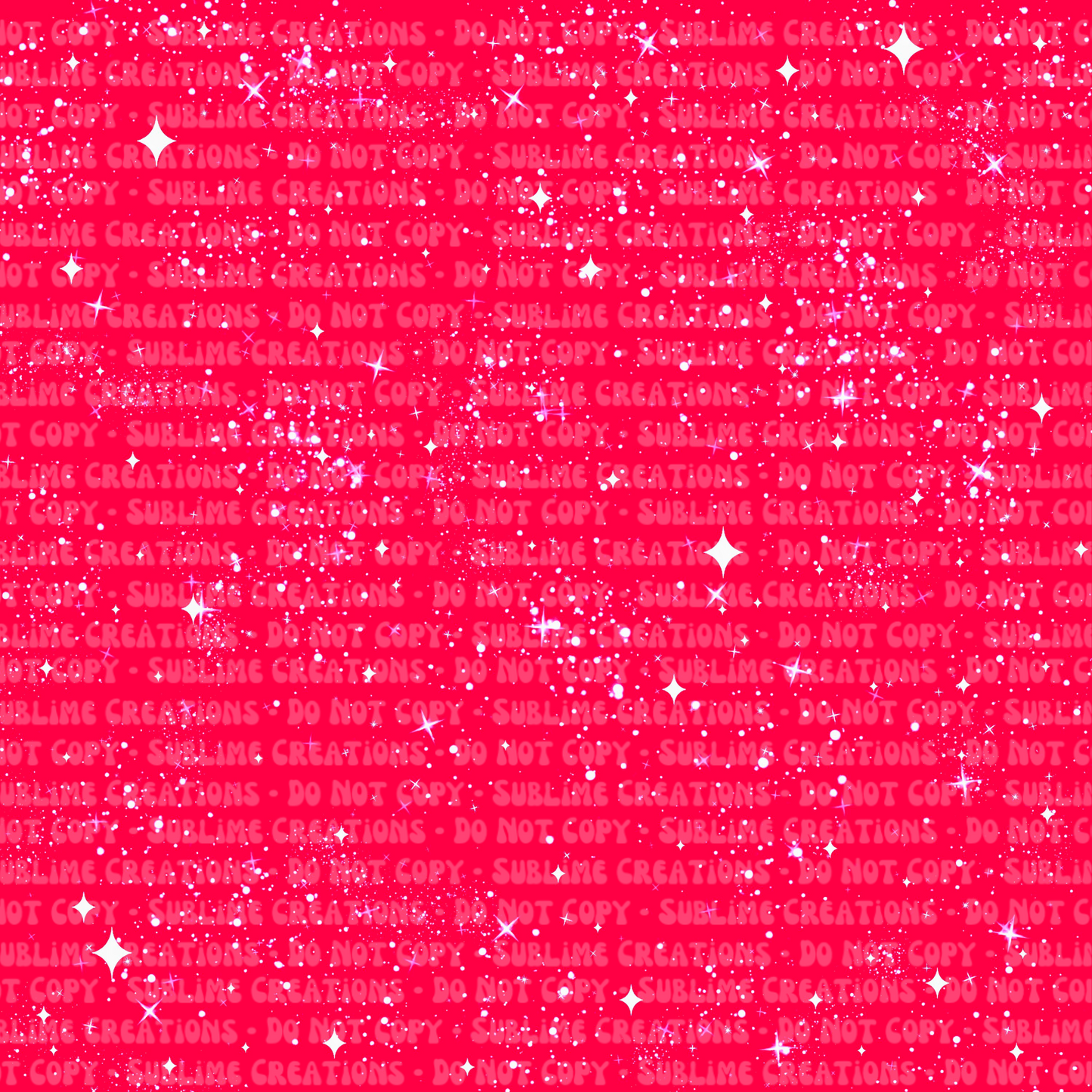 red sparkles