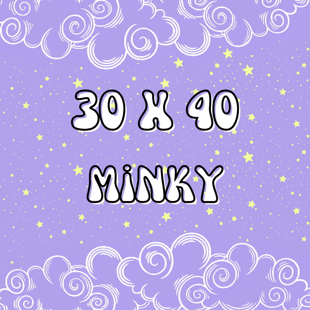 30x40 Minky Blanket