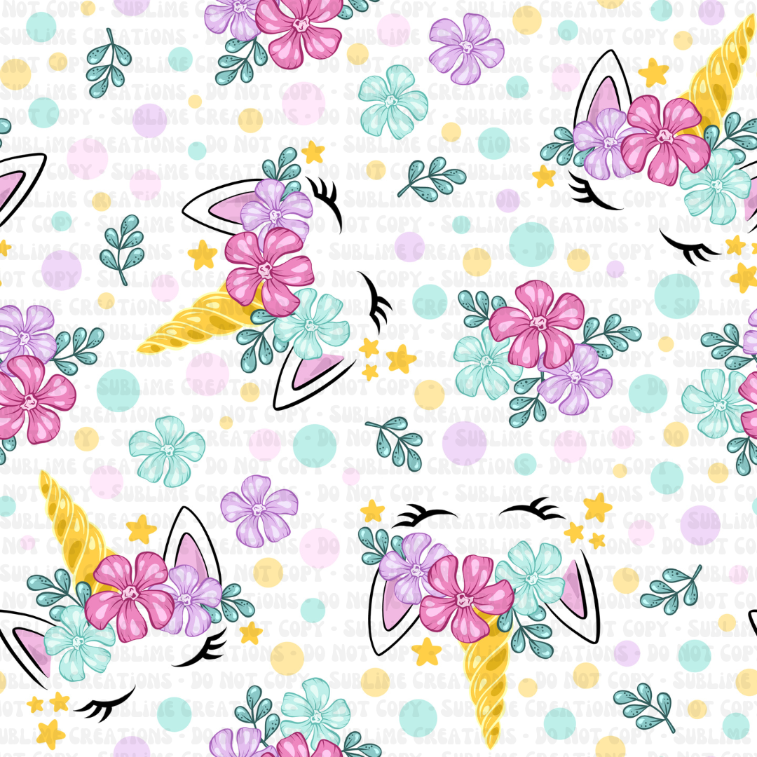 polka dot unicorn