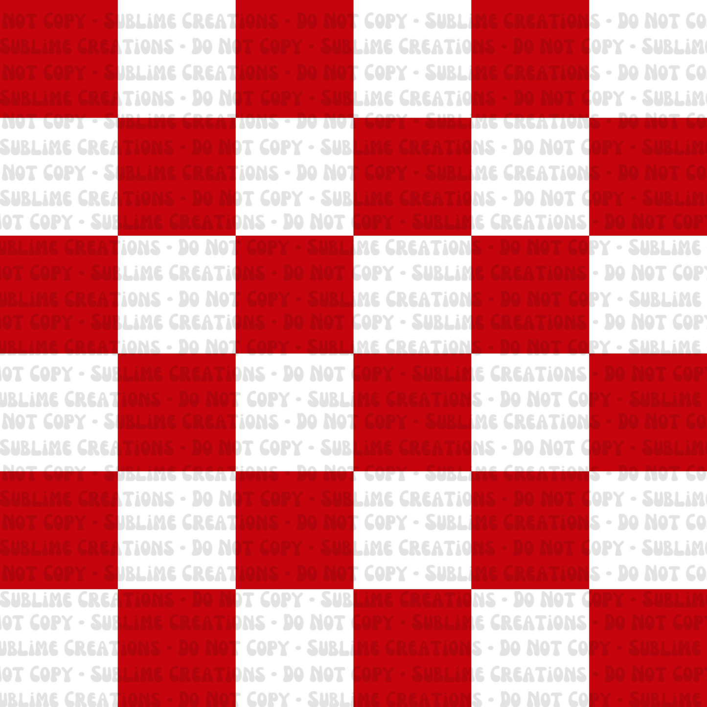 red + white checkers