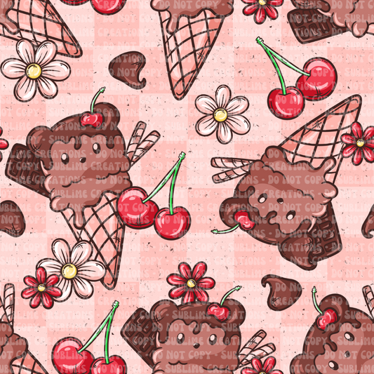 chocolate ice cream teddy