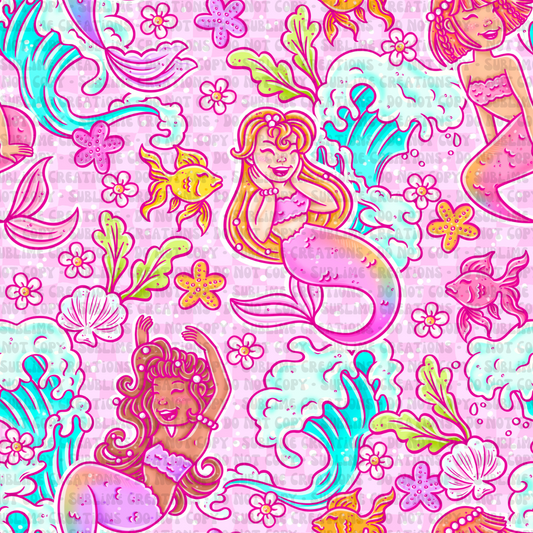 mermaids making waves
