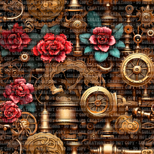 steampunk roses