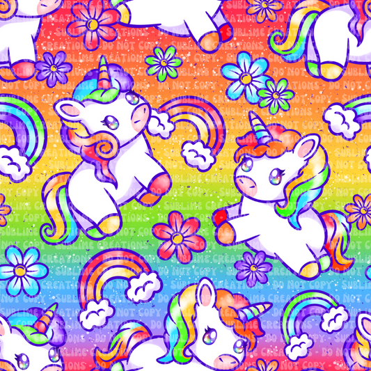 rainbow unicorns