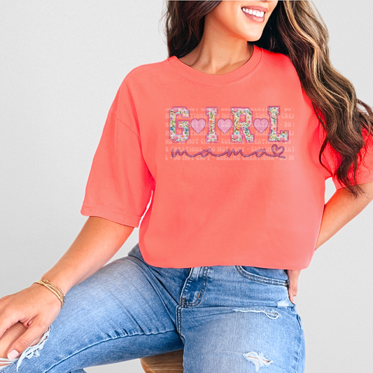 dainty embroidery girl mama