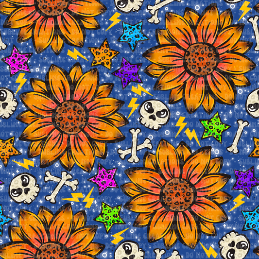 rich skulls + florals