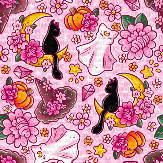 girly witchy kitties